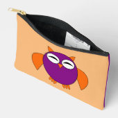 Pochette À Accessoires Cute Halloween Owl Patterned (Ouvrir)