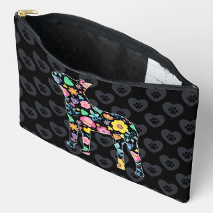 Pochette À Accessoires Cute Lote My Boston Terrier design floral