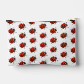 Pochette À Accessoires Cute Monogramme Ladybug Thématique (Verso)