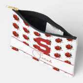 Pochette À Accessoires Cute Monogramme Ladybug Thématique (Ouvrir)