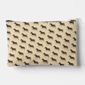 Pochette À Accessoires Cute Polka Dot Zebra (Verso)