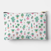 Pochette À Accessoires Cute Potted Plants Pattern Zipper Pouch (Verso)