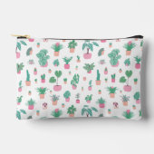Pochette À Accessoires Cute Potted Plants Pattern Zipper Pouch (Recto)