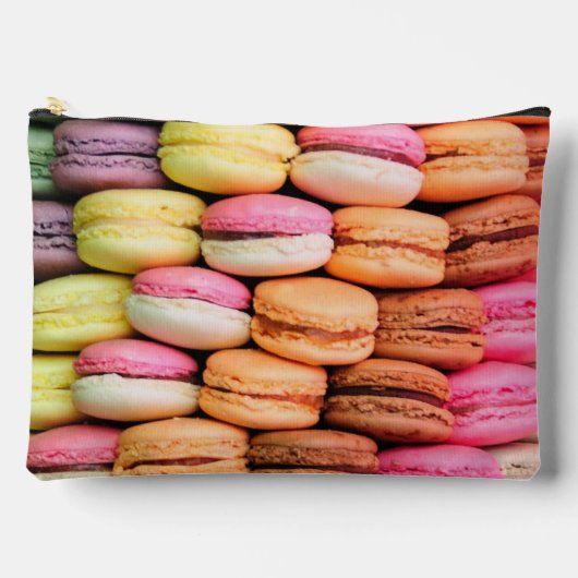 Pochette À Accessoires Cute Quirky Colorful Macaroons (Recto)