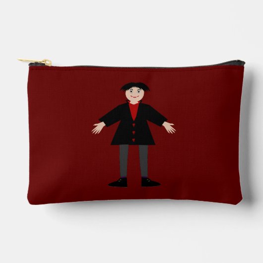 Pochette À Accessoires Cute Vampire Halloween (Recto)