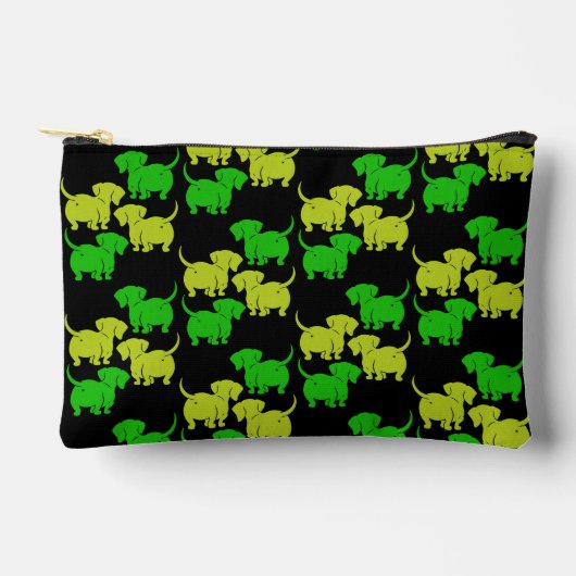 Pochette À Accessoires Dachshund Chiens Cadeaux (Recto)