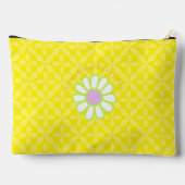 Pochette À Accessoires Daisy Simple Photo Jaune (Verso)