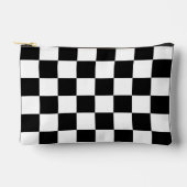 Pochette À Accessoires Damier noir et blanc (Recto)