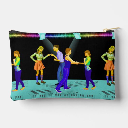 Pochette À Accessoires Danseurs à voilure avec projecteurs (Verso)