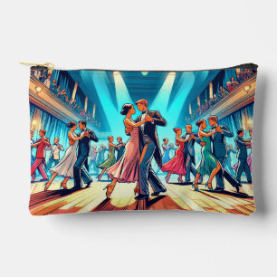 Pochette À Accessoires Danseurs de salle de bal avec projecteurs