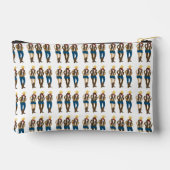 Pochette À Accessoires Danseurs en ligne (Verso)