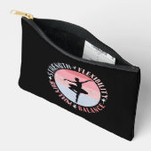 Pochette À Accessoires Danseuse de Ballet - Valeurs de Mentalité (Ouvrir)