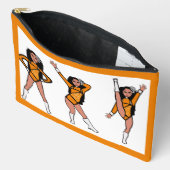 Pochette À Accessoires  Danseuse Diamant Orange  B (Ouvrir)