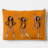 Pochette À Accessoires  Danseuse Diamant Orange  B (Verso)