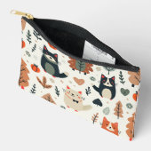 Pochette À Accessoires De mignons amis animaux (Ouvrir)