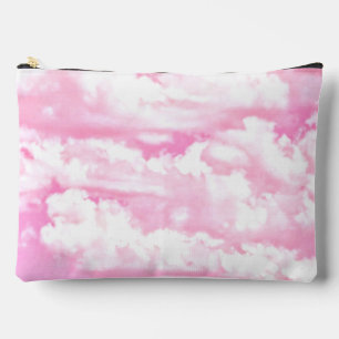 Pochette À Accessoires Décor rose Rose Joyeux Nuages