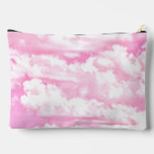 Pochette À Accessoires Décor rose Rose Joyeux Nuages (Verso)