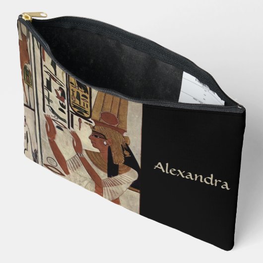 Pochette À Accessoires Déesse de l'Egypte ancienne (Ouvrir)