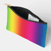 Pochette À Accessoires Dégradé Arc-en-ciel (Ouvrir)
