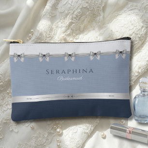 Pochette À Accessoires Demoiselle d'honneur de luxe   Cortège nuptial ble