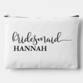 Pochette À Accessoires Demoiselle d'honneur - Équipe de la mariée ! Cadea (Recto)