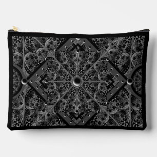Pochette À Accessoires Dentelle en céramique Noir