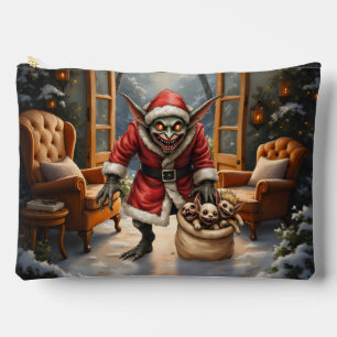 Pochette À Accessoires Déplaisant Noël Goblin - Imaginaire sombre Evil Pè