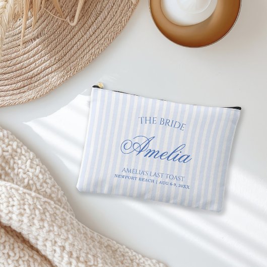 Pochette À Accessoires Dernier toast sur la côte | La Mariée