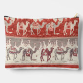 Pochette À Accessoires Desert Camels Caravan Art (Verso)