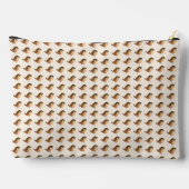 Pochette À Accessoires Dessin animé d'oiseau moineau (Verso)