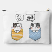 Pochette À Accessoires deux chats (Verso)