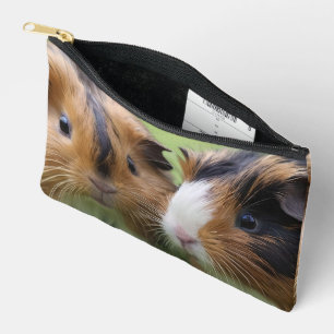 Pochette À Accessoires Deux cochons d'Inde bébé écaille de tortue,