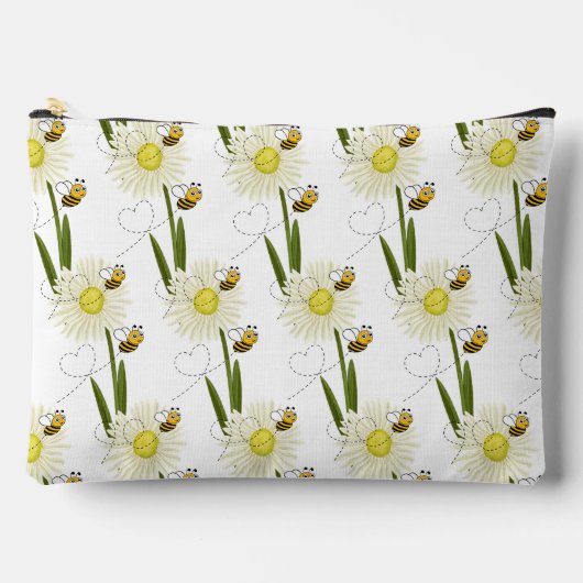Pochette À Accessoires Deux petites abeilles mignonnes (Recto)