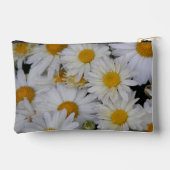 Pochette À Accessoires Dew Bissed White Daisies Floral (Verso)