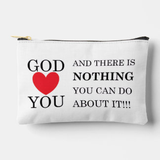 Pochette À Accessoires Dieu Coeur toi