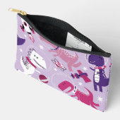 Pochette À Accessoires Dinosaures de l'espace, Dinosaures mignons, Étoile (Ouvrir)