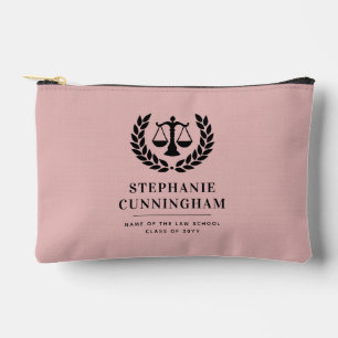 Pochette À Accessoires Diplôme de droit moderne personnalisé