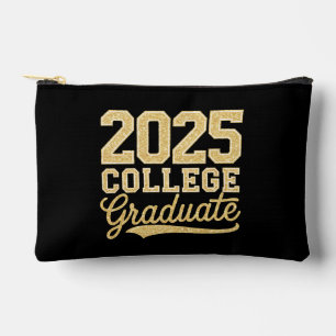 Pochette À Accessoires Diplômé du Collège 2025 Fin d'Études Supérieures