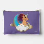 Pochette À Accessoires Divine la licorne | Lune et nuages (Verso)