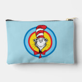 Pochette À Accessoires Dr. Seuss | Graphisme de tête de Chat dans le Chap (Verso)