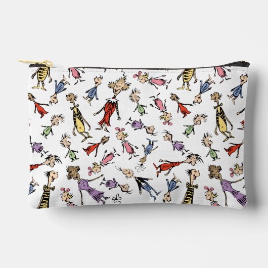 Pochette À Accessoires Dr. Seuss Whoville Characters Festive Pattern (Recto)