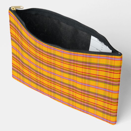 Pochette À Accessoires Dragon Plaid DV (Ouvrir)