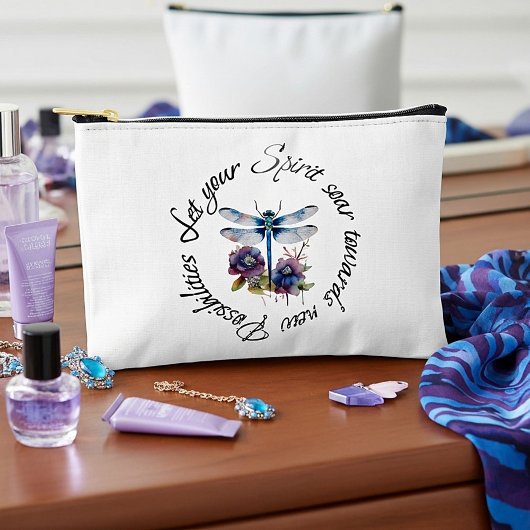 Pochette À Accessoires Dragonfly - esprit de nouvelles possibilités