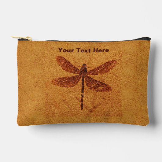 Pochette À Accessoires Dragonfly fossile (Recto)