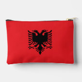Pochette À Accessoires Drapeau albanais (Verso)