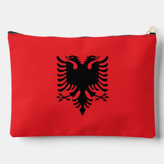 Pochette À Accessoires Drapeau albanais (Verso)