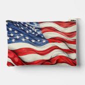Pochette À Accessoires Drapeau américain des États-Unis (Verso)