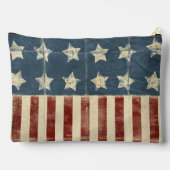 Pochette À Accessoires Drapeau américain en détresse (Verso)