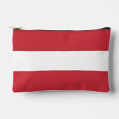 Pochette À Accessoires Drapeau autrichien (Recto)