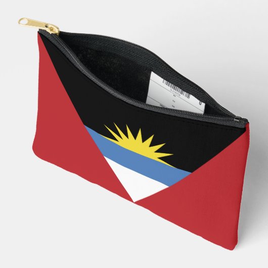 Pochette À Accessoires Drapeau d'Antigua-et-Barbuda (Ouvrir)